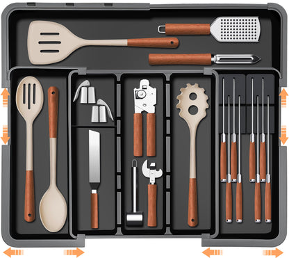 Expandable Kitchen Utensil Drawer Organizer