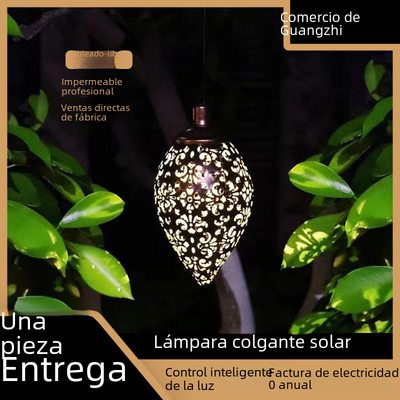 Green Glow Solar LED Spotlight