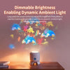 LED Ocean Projector Light – 360° Rotating Ambient Lamp