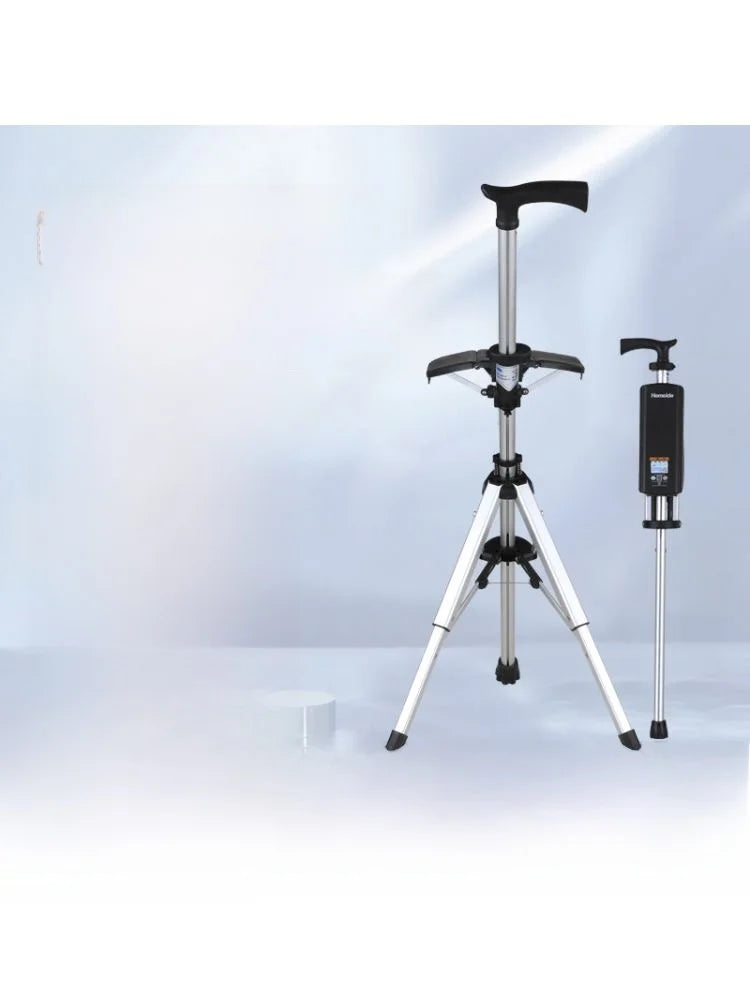 Portable Lightweight Hiking Cane Chair Anti-Slip Elderly Walking Stick Mountain Climbing Trekking Padded  Folding Outdoor...