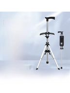 Portable Lightweight Hiking Cane Chair Anti-Slip Elderly Walking Stick Mountain Climbing Trekking Padded  Folding Outdoor...