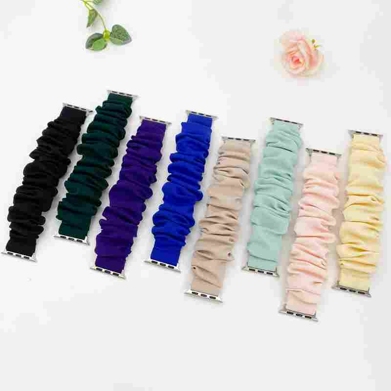 Chic Soft Silk Satin Hair Band Strap