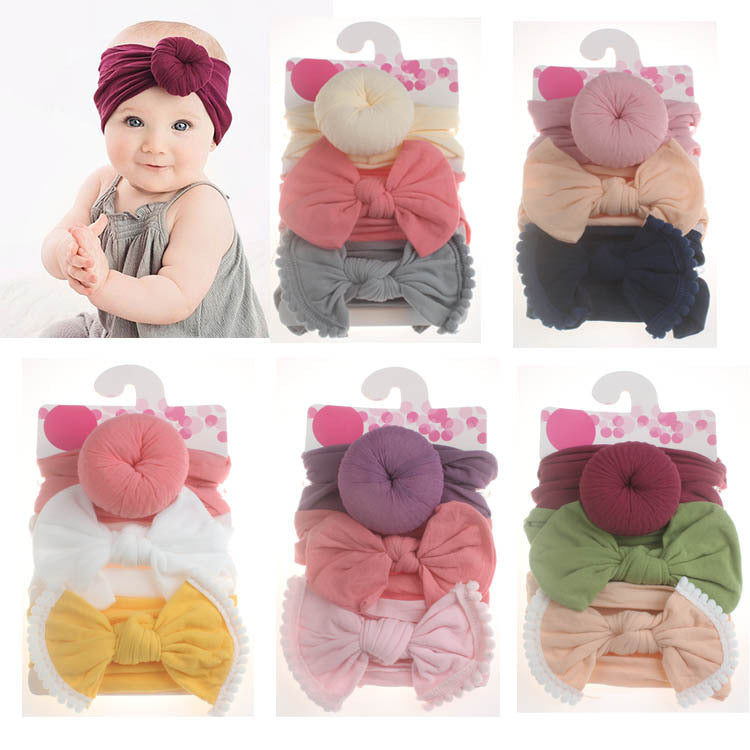 Chic Bowknot Baby Headband
