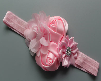 Kids' Chiffon Rose Hair Tie