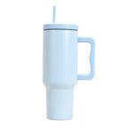 40oz Insulated Tumbler with Handle & Straw