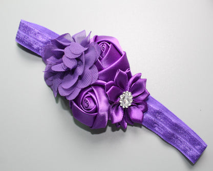 Kids' Chiffon Rose Hair Tie