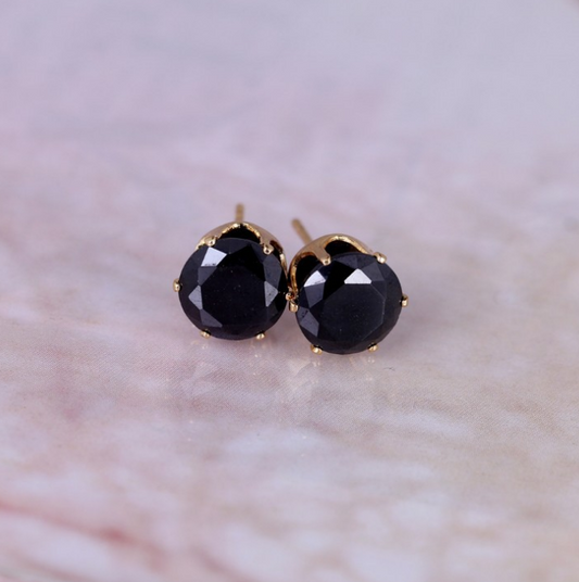 Korean Fashion Stud Earrings with Colorful Zirconia