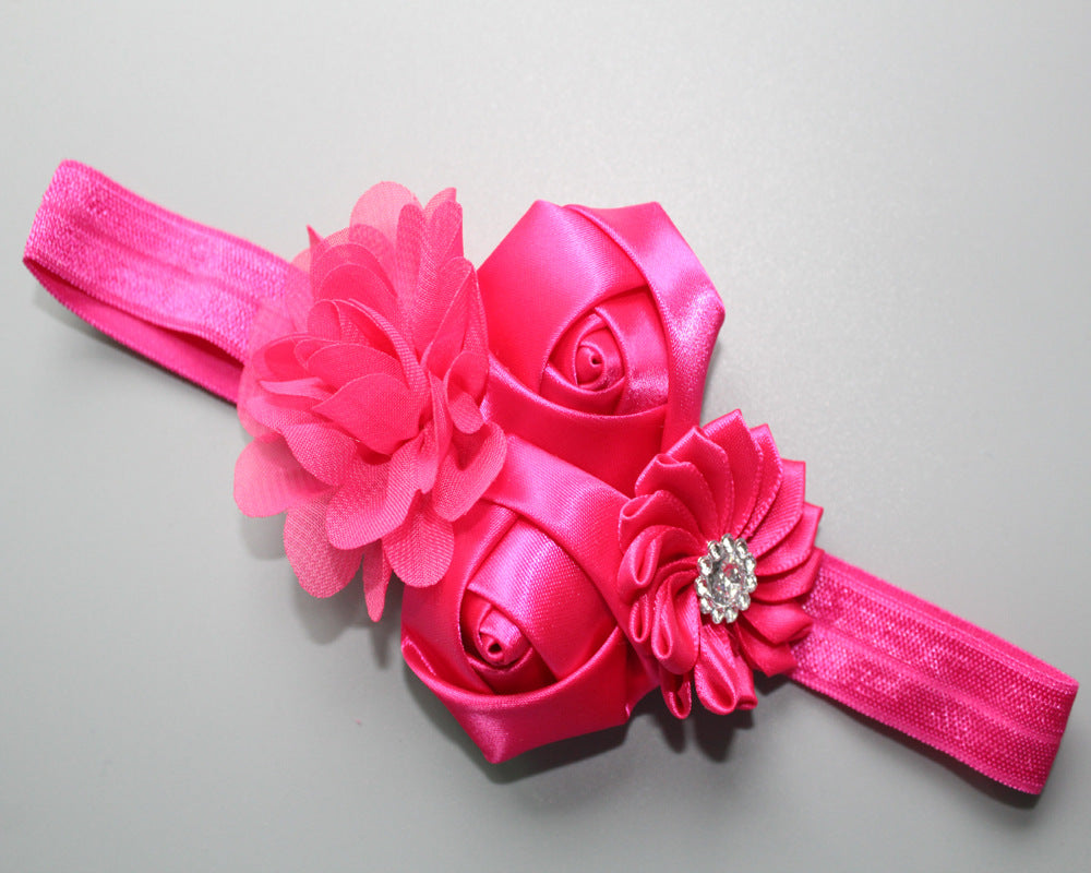Kids' Chiffon Rose Hair Tie