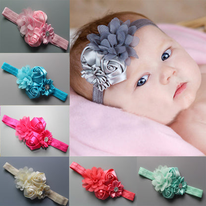Kids' Chiffon Rose Hair Tie
